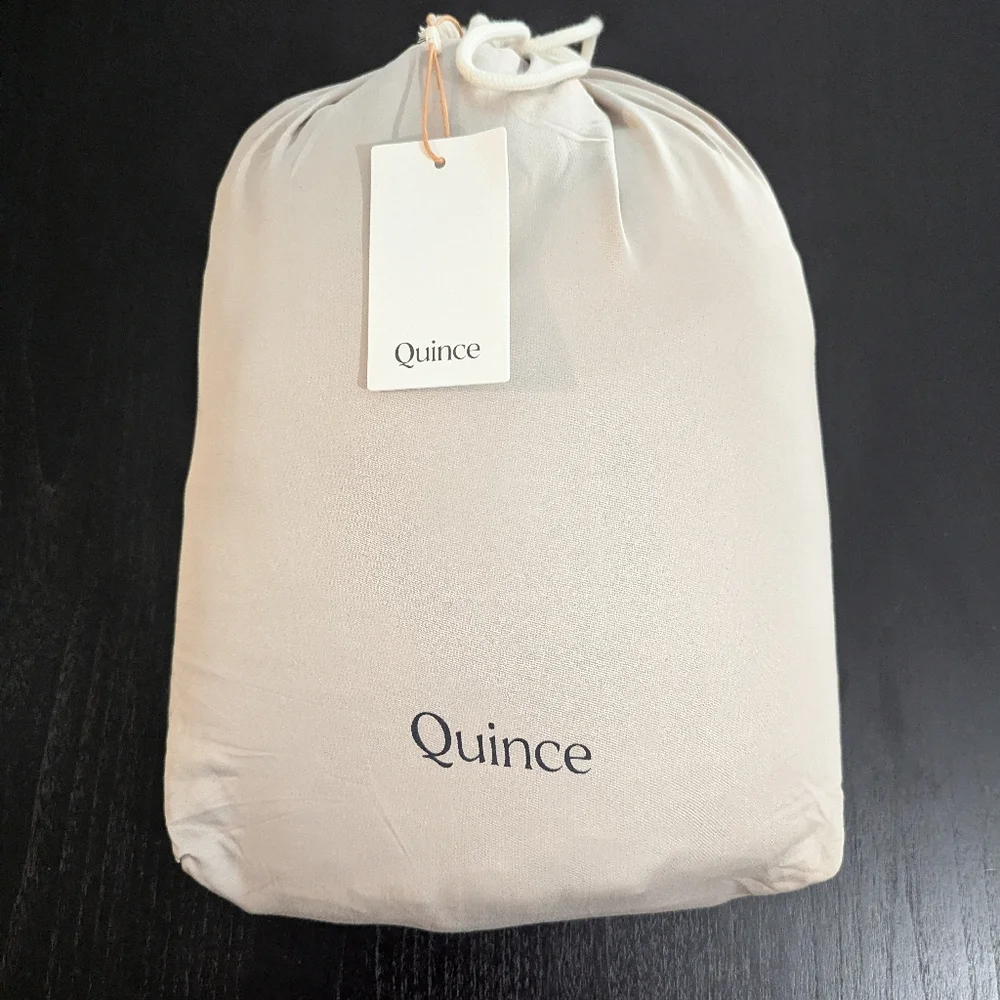 NWT Quince Bamboo Duvet Cover Set - Sand - Picture 5 of 6